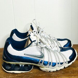 Nike IMPAX Vintage Y2K 2005 6.5Y or Women's 8 Blue Silver White Athleisure Run